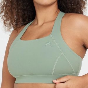 Oner Active Timeless Square Neck Bralette Sage size Small